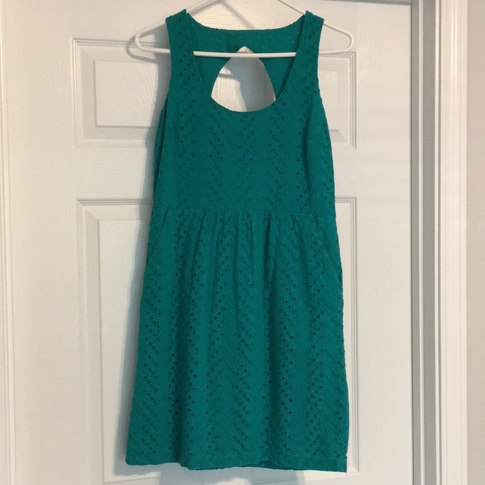 Loft Eyelet Dress